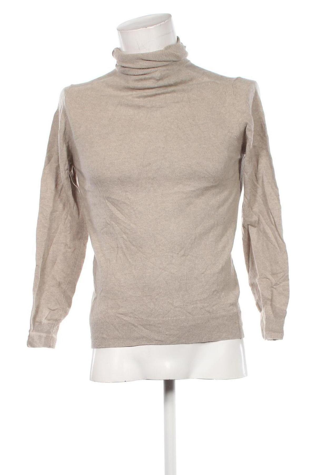 Herrenpullover Libero Milano, Größe M, Farbe Beige, Preis 19,99 €