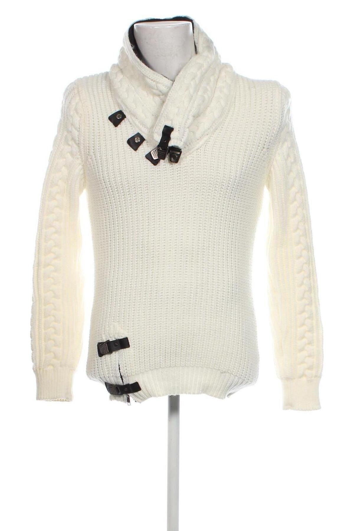 Herrenpullover Tazzio, Größe S, Farbe Weiß, Preis € 17,99