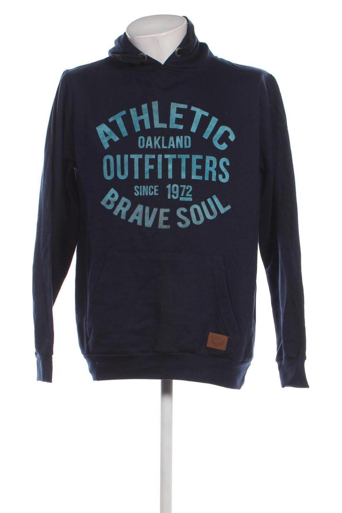 Herren Sweatshirt Brave Soul, Größe L, Farbe Blau, Preis € 28,99