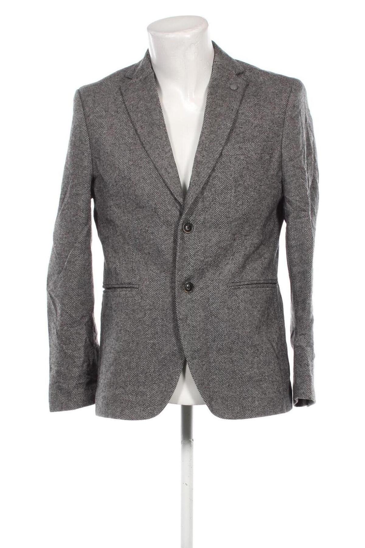 Herren Sakko Selected Homme, Größe L, Farbe Grau, Preis € 31,49