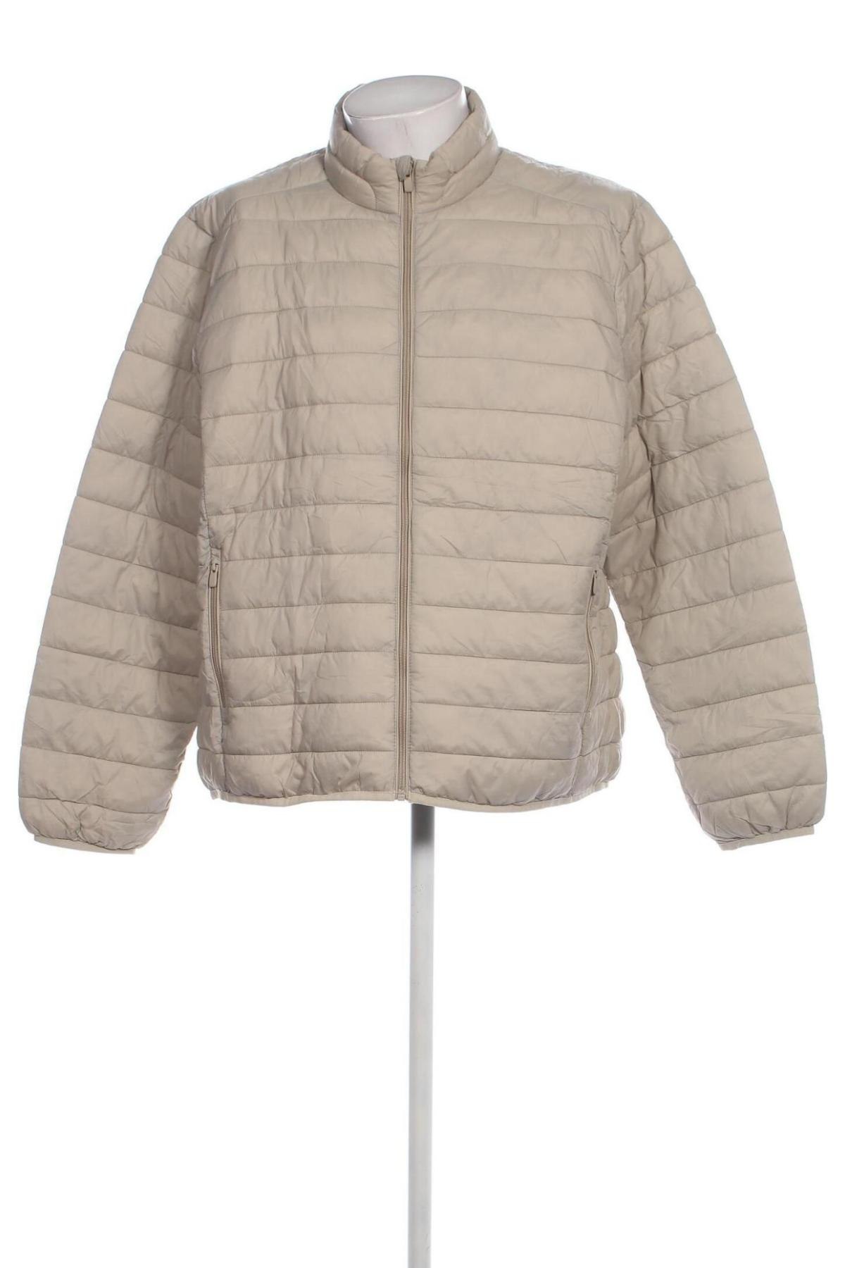 Herrenjacke C&A, Größe XXL, Farbe Beige, Preis 15,99 €