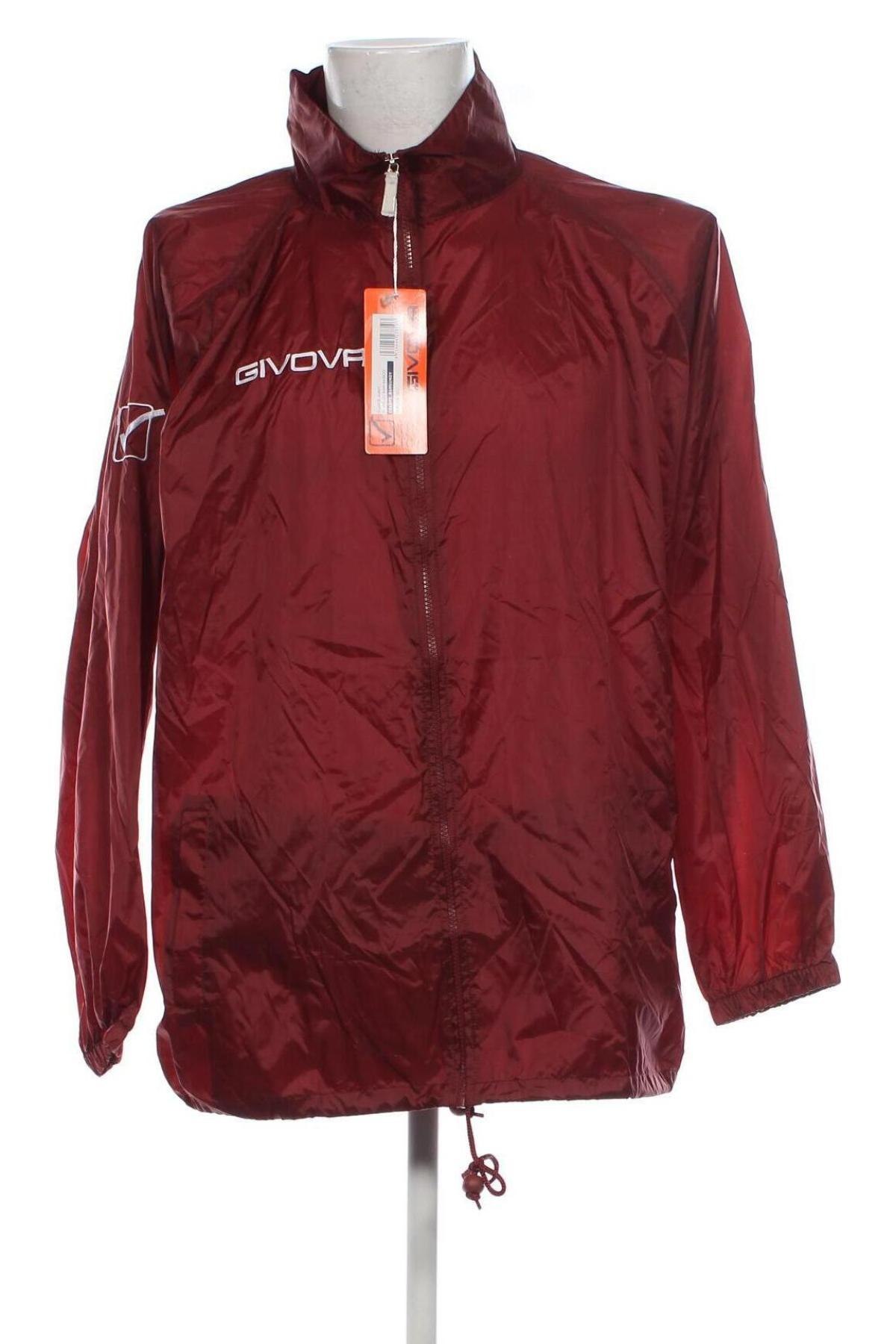 Herrenjacke Givova, Größe XXL, Farbe Rot, Preis € 27,99