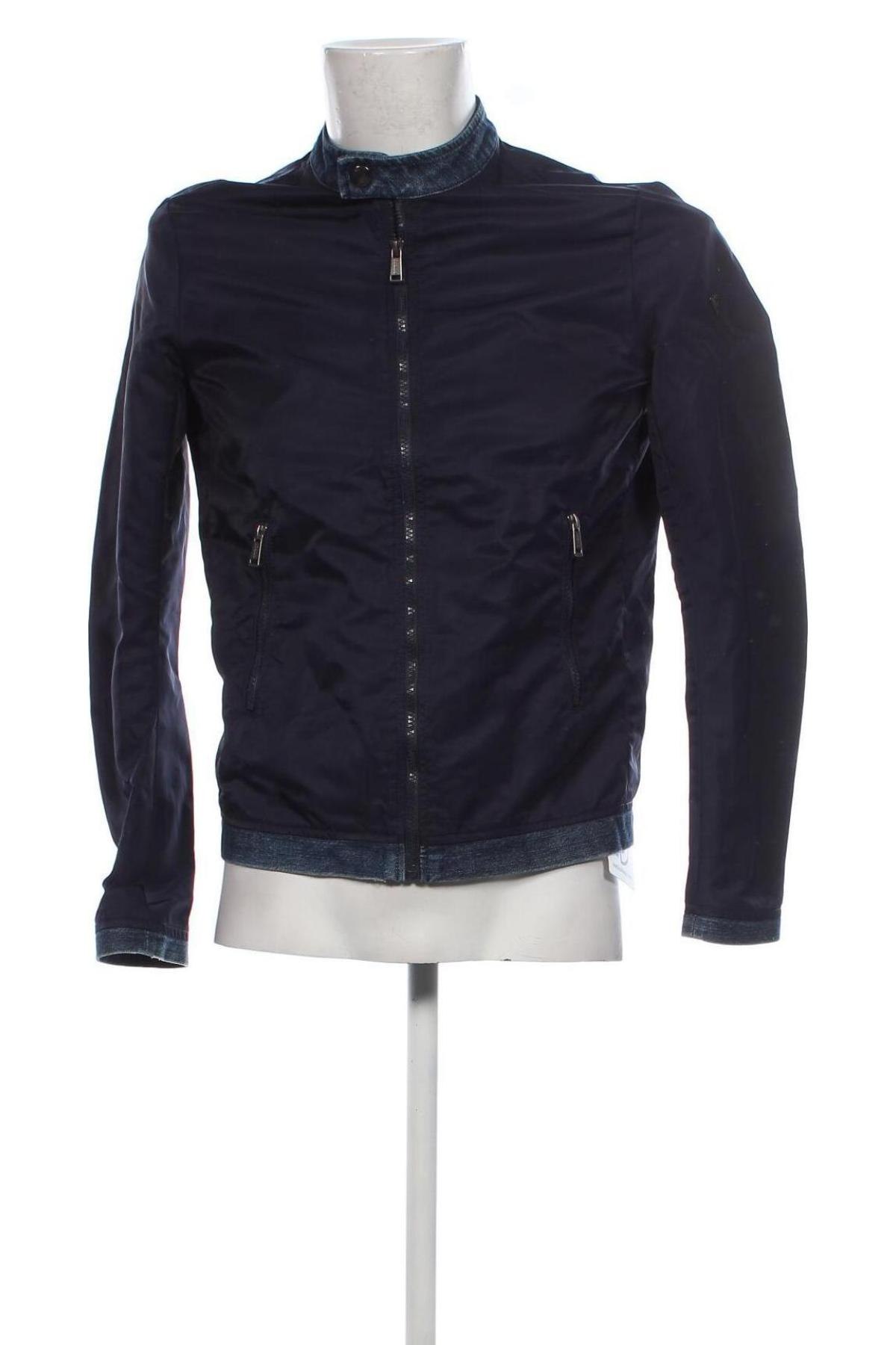 Herrenjacke Guess, Größe S, Farbe Blau, Preis € 53,96