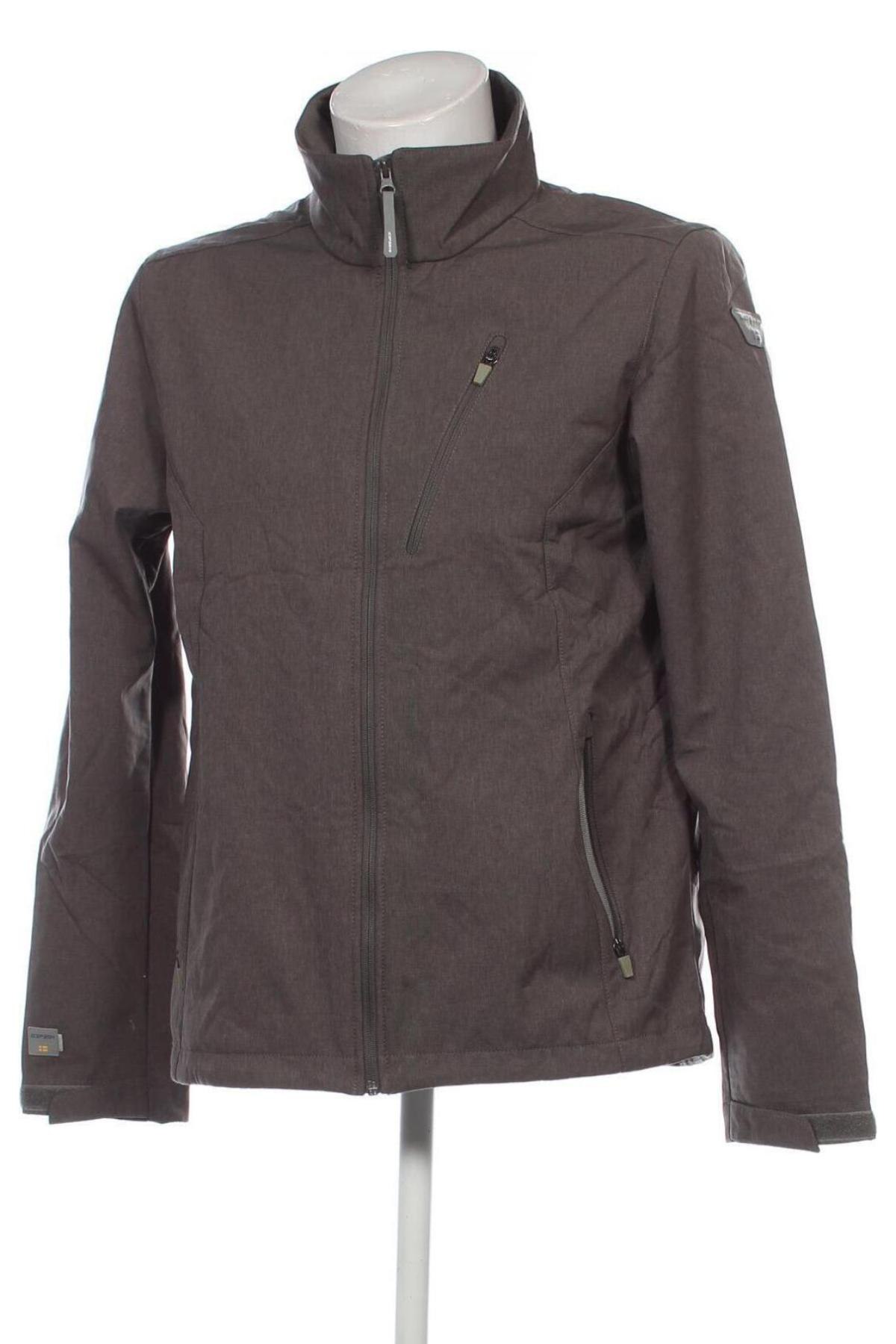 Herrenjacke Icepeak, Größe L, Farbe Grau, Preis 46,99 €