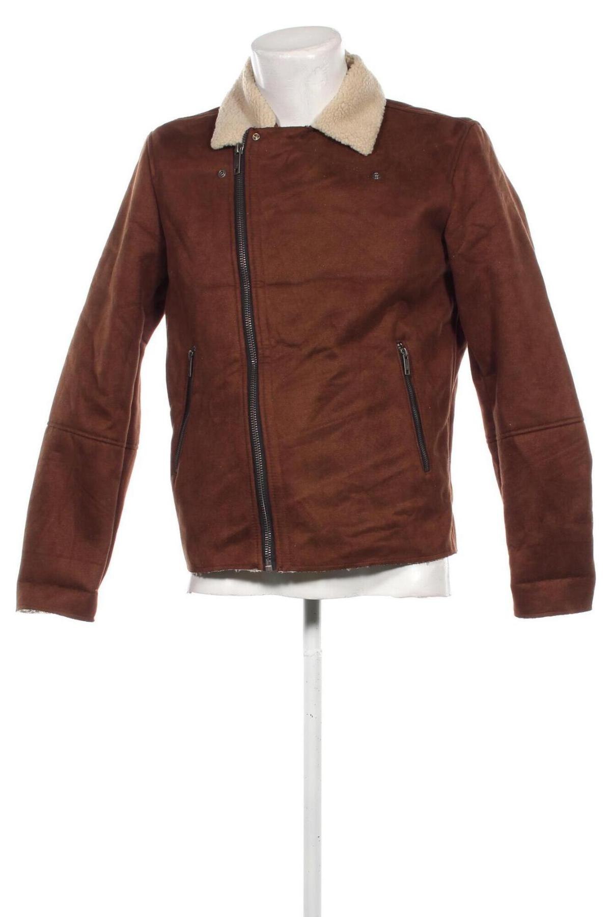 Herrenjacke Jack & Jones PREMIUM, Größe M, Farbe Braun, Preis € 14,99