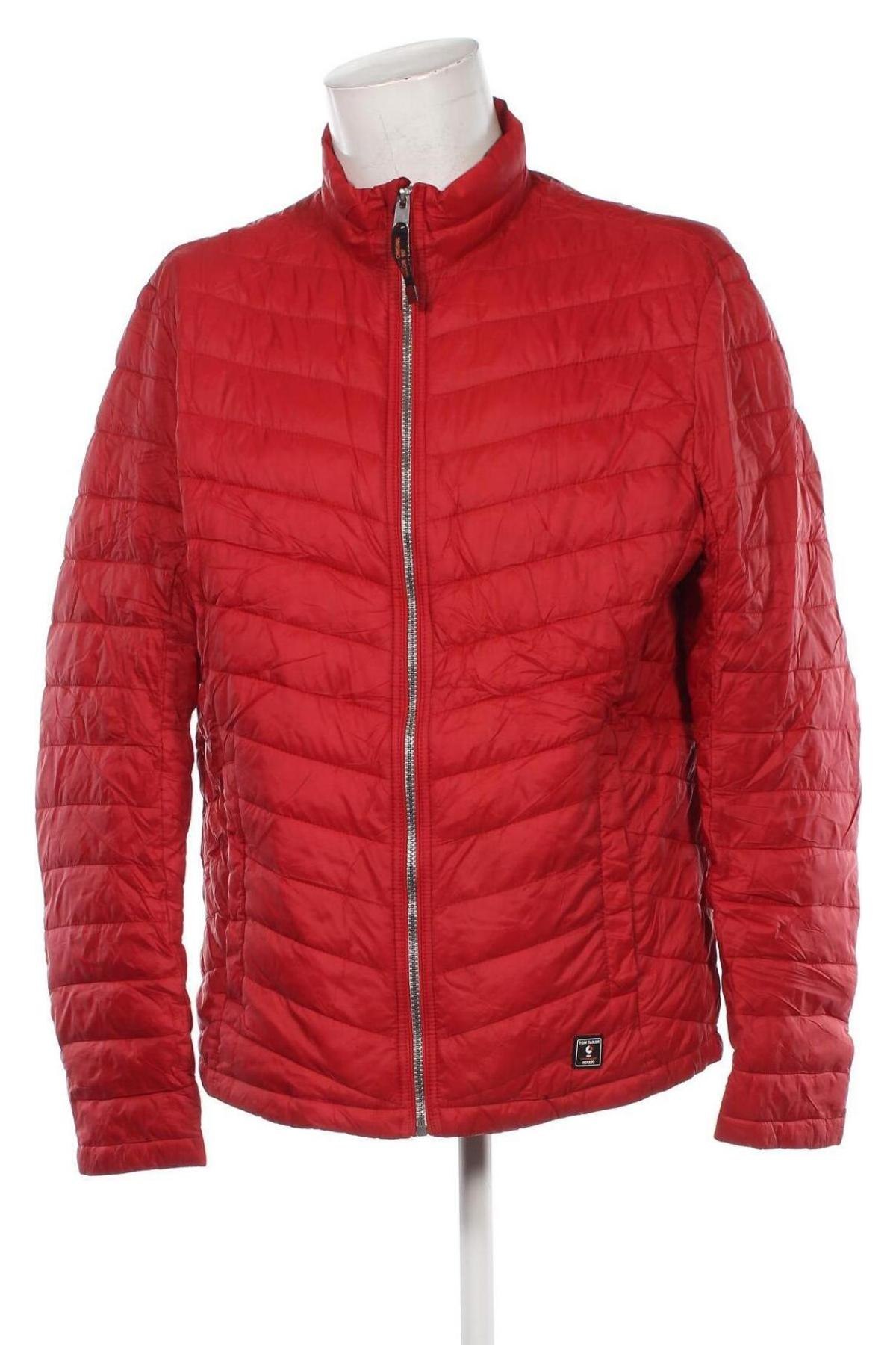 Herrenjacke Tom Tailor, Größe XXL, Farbe Rot, Preis 57,49 €