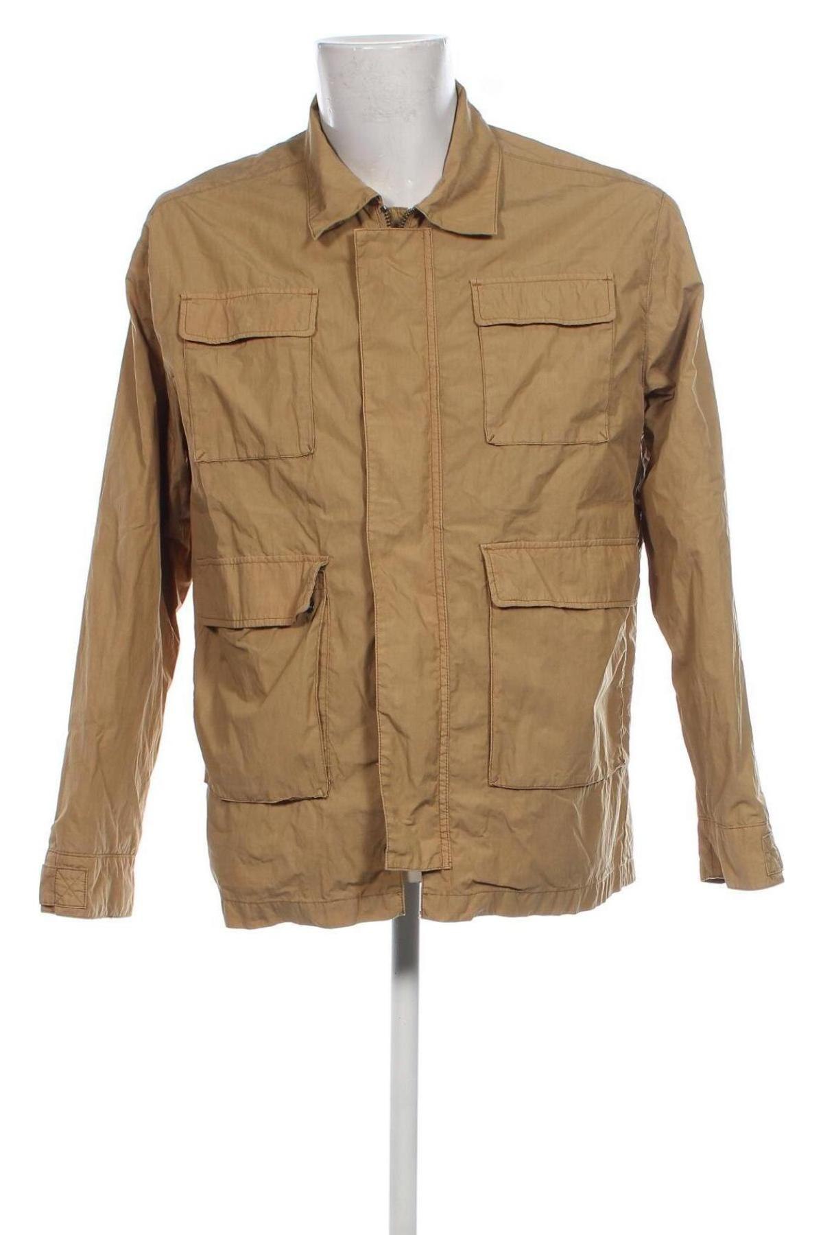 Herrenjacke Weekday, Größe M, Farbe Beige, Preis 15,49 €