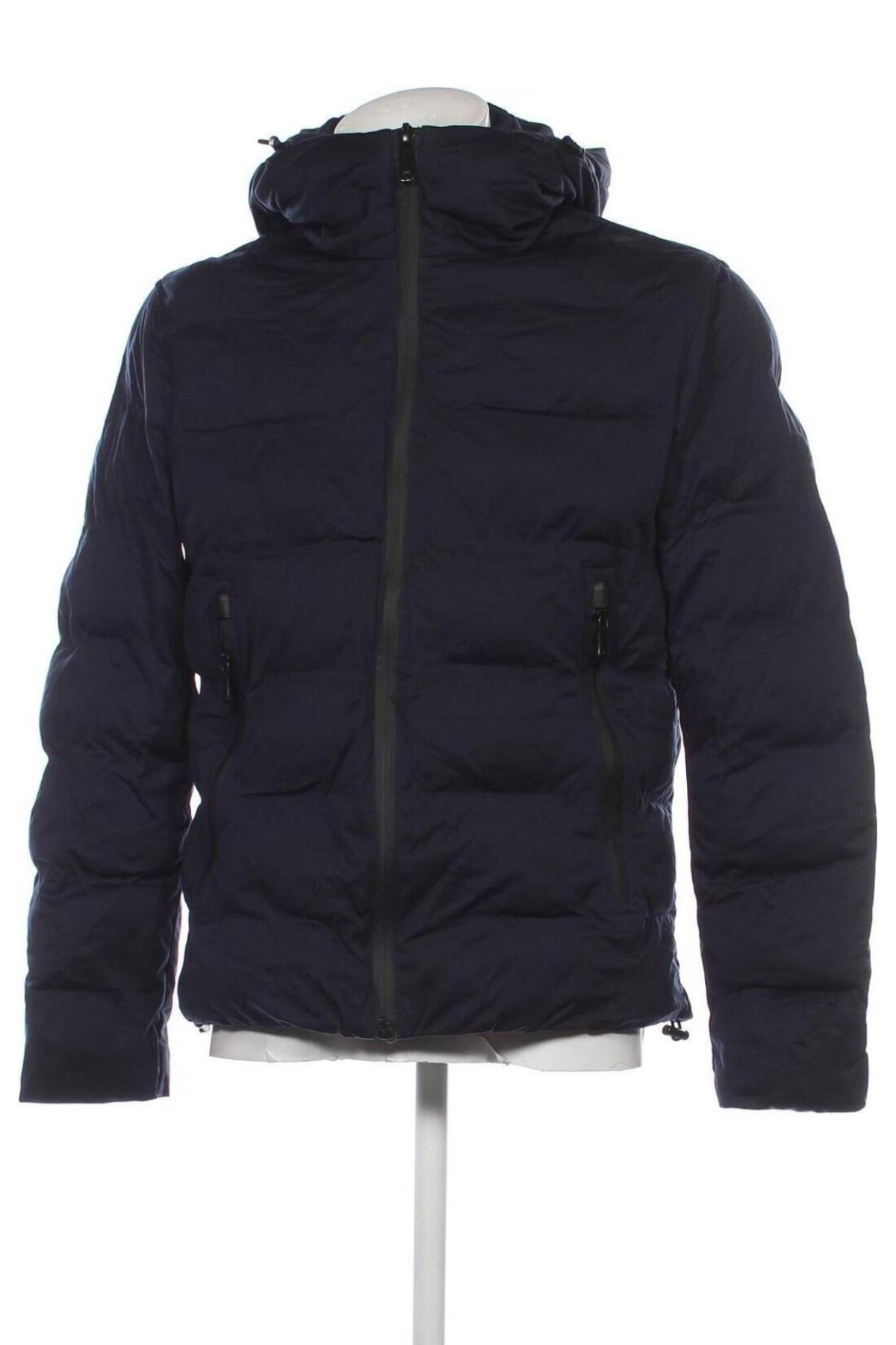 Herrenjacke Zara, Größe M, Farbe Blau, Preis 20,99 €