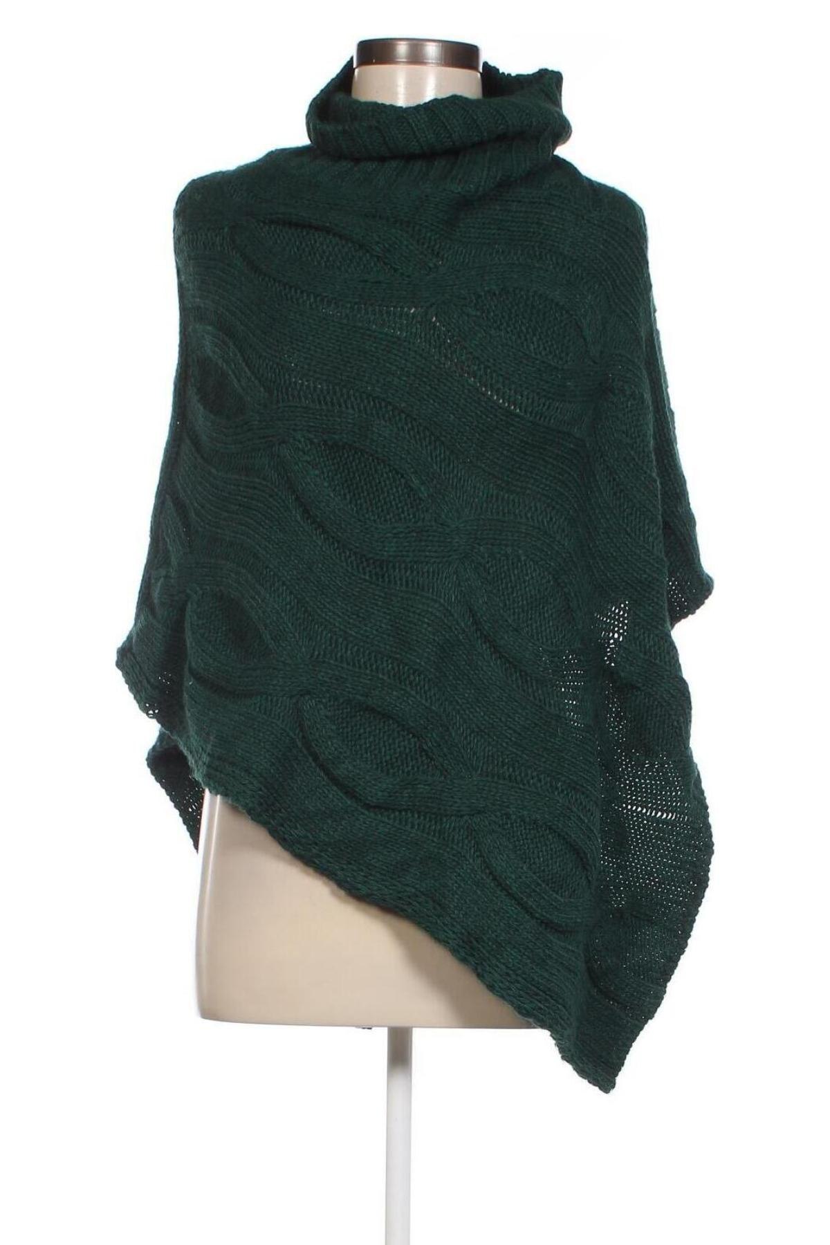 Poncho, Größe M, Farbe Grün, Preis 20,49 €