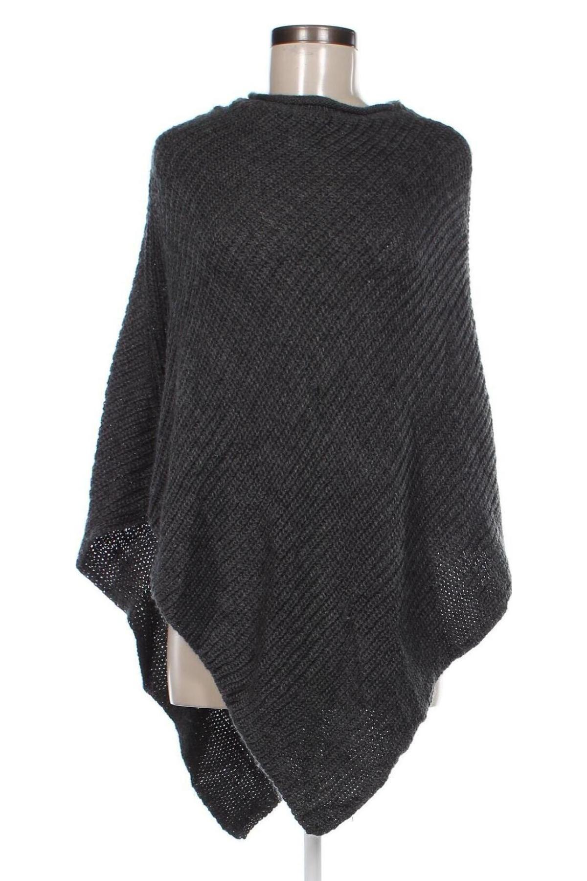 Poncho, Mărime M, Culoare Gri, Preț 62,99 Lei