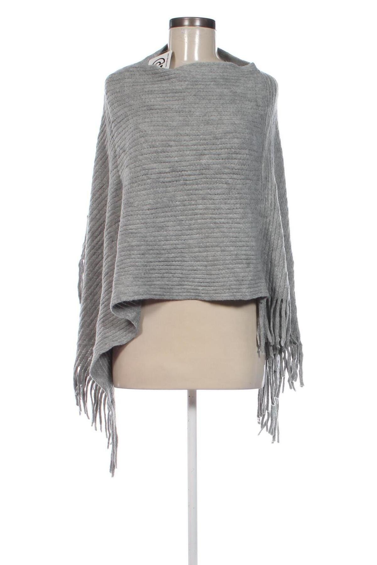 Poncho, Mărime M, Culoare Gri, Preț 67,99 Lei