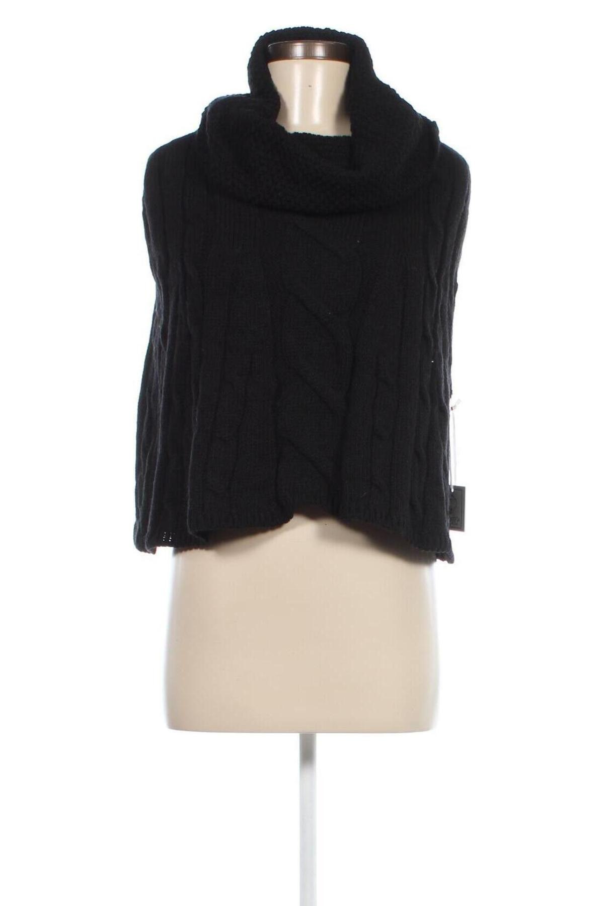 Poncho Maison Espin, Größe M, Farbe Schwarz, Preis 56,99 €