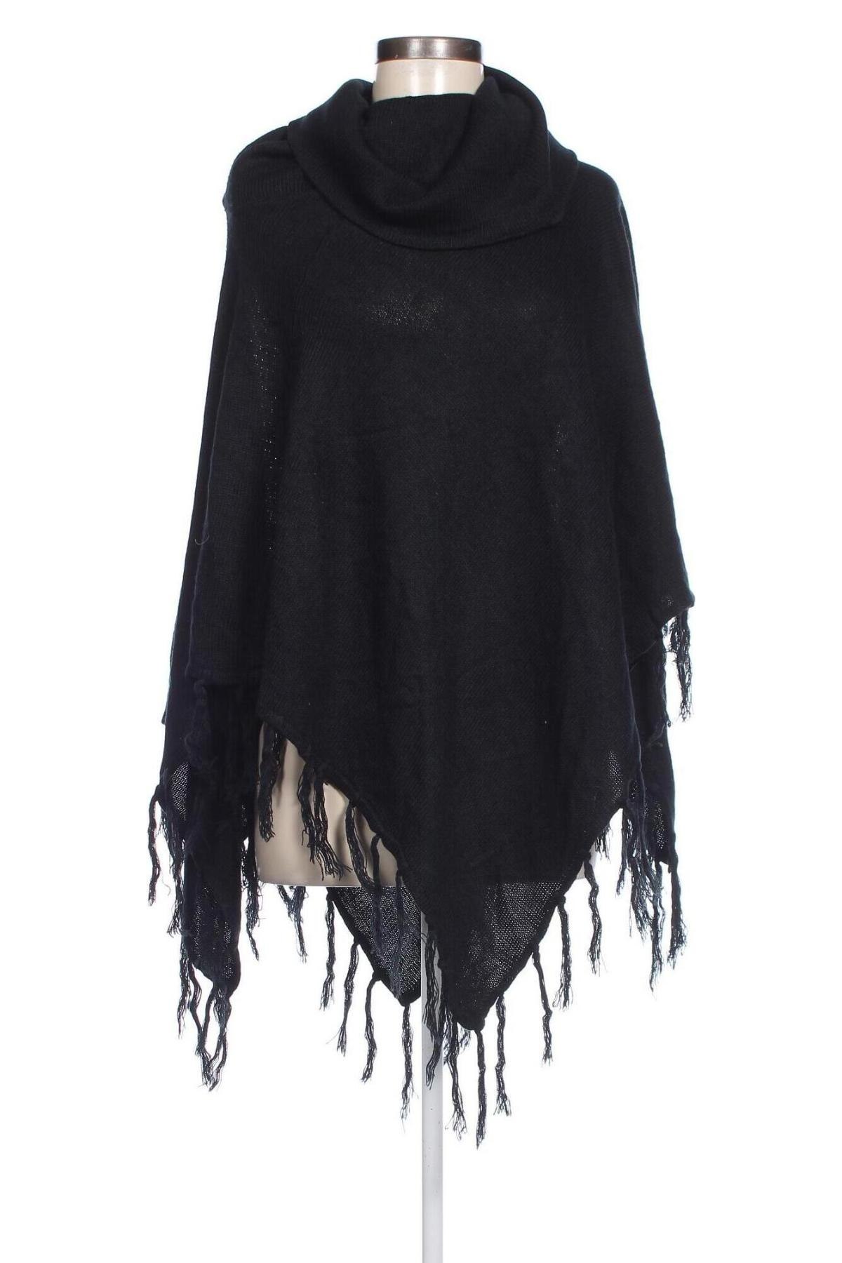 Poncho Milla, Größe S, Farbe Schwarz, Preis € 13,99