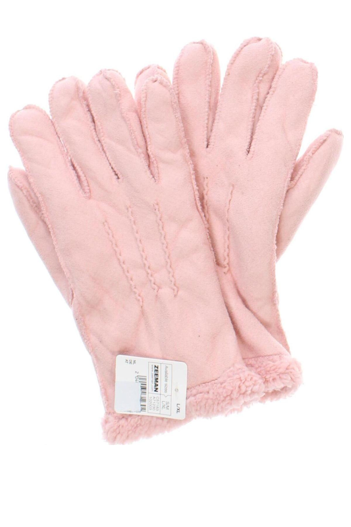 Handschuhe Zeeman, Farbe Rosa, Preis 14,99 €