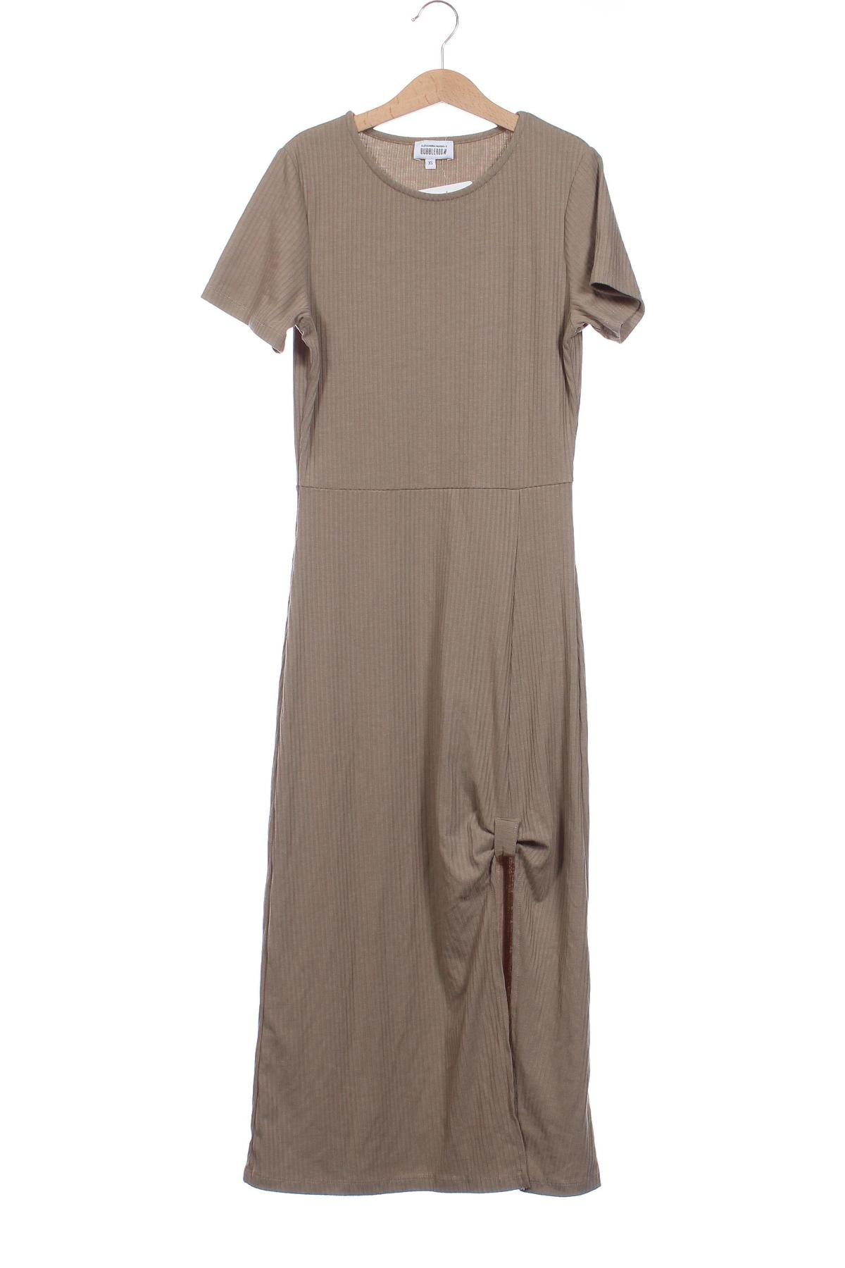 Kleid Bubbleroom, Größe XS, Farbe Beige, Preis 5,75 €