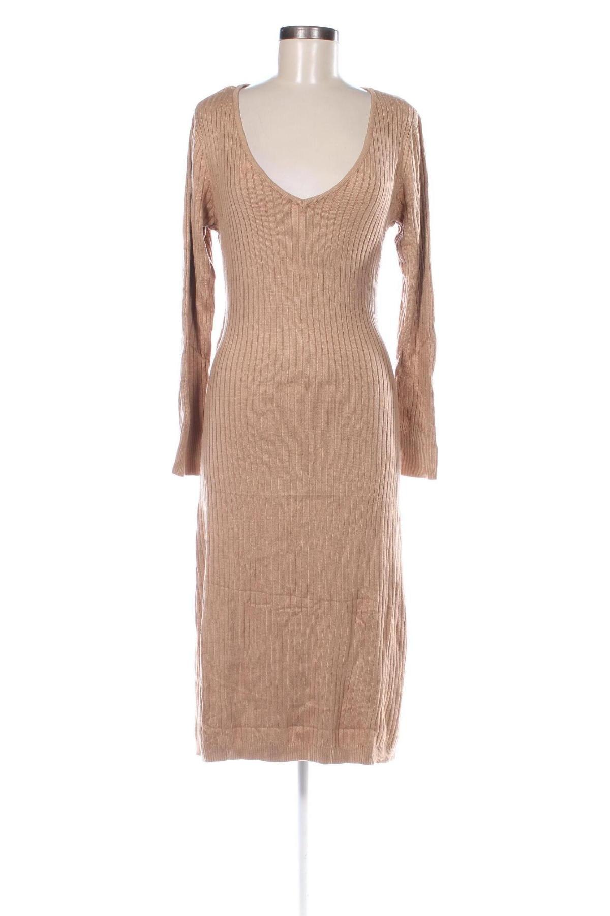 Kleid Sofia Vergara, Größe L, Farbe Beige, Preis 12,49 €