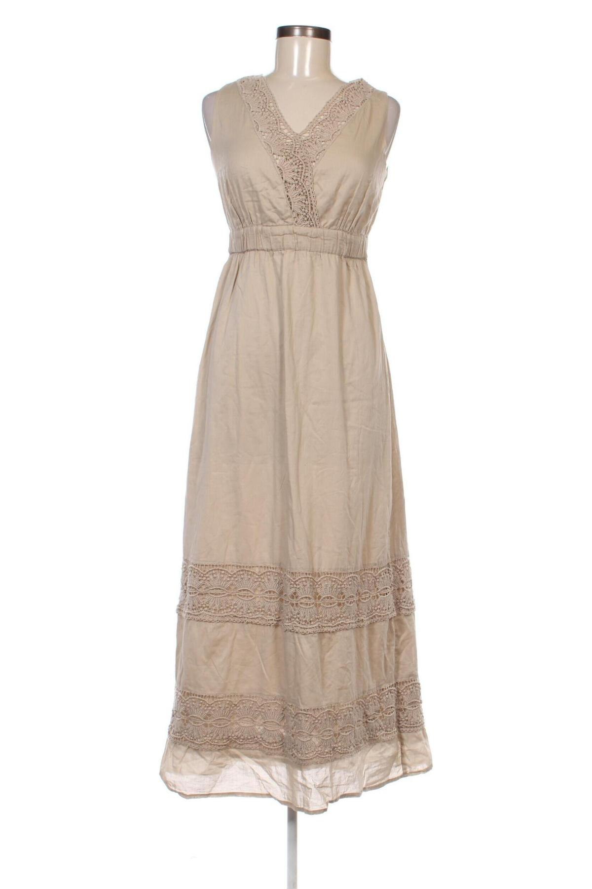 Kleid Yessica, Größe M, Farbe Beige, Preis 11,99 €