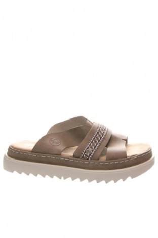 Papuci Rieker, Mărime 43, Culoare Bej, Preț 240,99 Lei