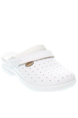 Γυναικείες παντόφλες Scholl, Μέγεθος 36, Χρώμα Λευκό, Τιμή 45,99 €