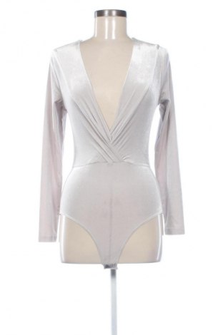 Γυναικεία μπλούζα-Κορμάκι H&M, Μέγεθος M, Χρώμα  Μπέζ, Τιμή 16,00 €