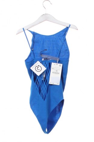 Damska bluzka-body Zara, Rozmiar M, Kolor Niebieski, Cena 143,00 zł