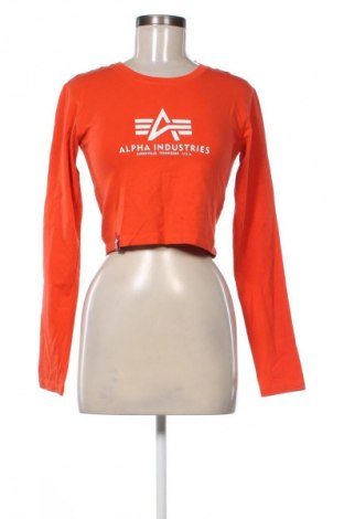 Bluzka damska Alpha Industries, Rozmiar M, Kolor Pomarańczowy, Cena 110,42 zł