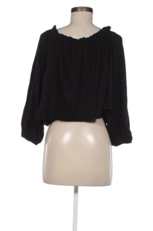 Дамска блуза Bershka, Размер L, Цвят Черен, Цена 19,00 лв.