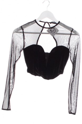 Bluză de femei Bershka, Mărime S, Culoare Negru, Preț 50,00 Lei
