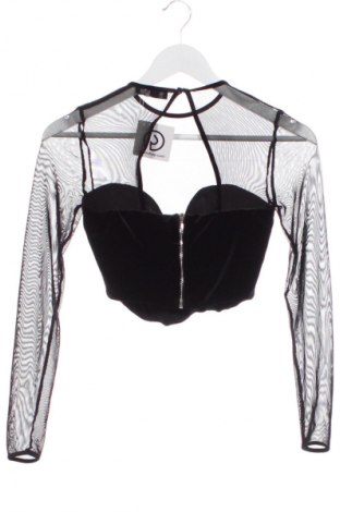 Bluză de femei Bershka, Mărime S, Culoare Negru, Preț 50,00 Lei