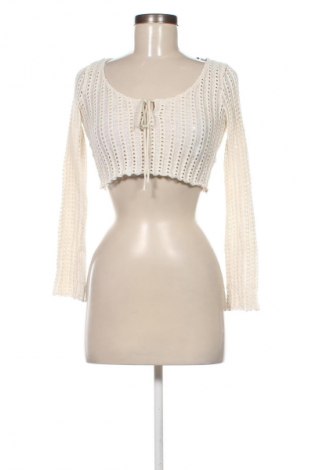 Дамска блуза Bershka, Размер S, Цвят Бежов, Цена 19,00 лв.