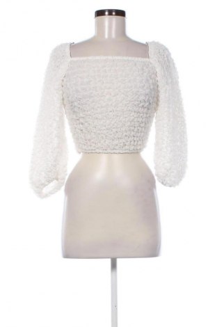 Damen Shirt Bershka, Größe S, Farbe Weiß, Preis 9,72 €
