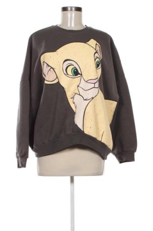 Дамска блуза Bershka, Размер S, Цвят Сив, Цена 25,99 лв.