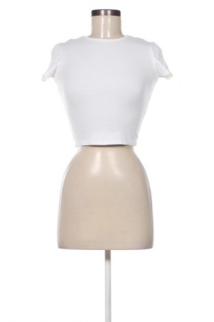Damen Shirt Bershka, Größe S, Farbe Weiß, Preis € 7,99