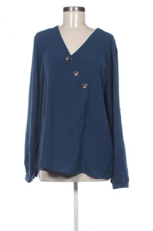 Γυναικεία μπλούζα Blind Date, Μέγεθος L, Χρώμα Μπλέ, Τιμή 7,99 €