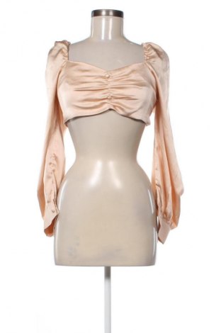 Női blúz Boohoo, Méret M, Szín Bézs, Ár 2 769 Ft