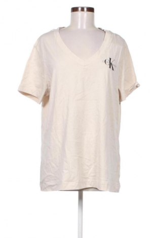 Női blúz Calvin Klein Jeans, Méret 4XL, Szín Bézs, Ár 8 779 Ft