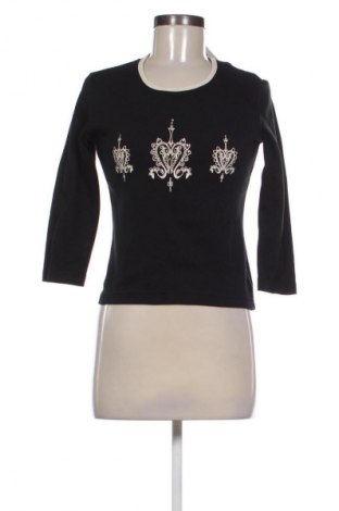 Γυναικεία μπλούζα Casa Blanca, Μέγεθος S, Χρώμα Μαύρο, Τιμή 9,72 €