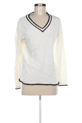Γυναικεία μπλούζα Comma,, Μέγεθος L, Χρώμα Λευκό, Τιμή 8,99 €