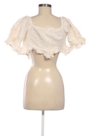 Bluzka damska Cropp, Rozmiar M, Kolor Beżowy, Cena 70,37 zł