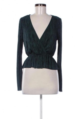 Дамска блуза Gina Tricot, Размер M, Цвят Зелен, Цена 20,00 лв.