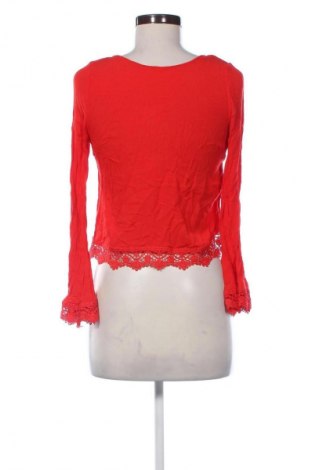 Дамска блуза H&M, Размер XS, Цвят Червен, Цена 19,99 лв.