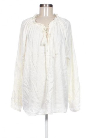 Bluzka damska H&M, Rozmiar 4XL, Kolor ecru, Cena 43,68 zł