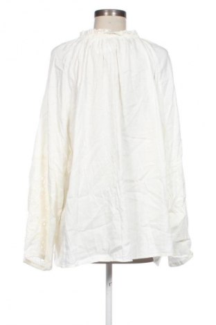 Bluzka damska H&M, Rozmiar 4XL, Kolor ecru, Cena 43,68 zł