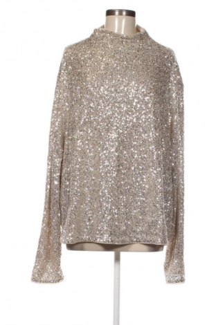 Γυναικεία μπλούζα H&M, Μέγεθος 4XL, Χρώμα Χρυσαφί, Τιμή 13,99 €