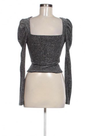 Γυναικεία μπλούζα H&M Divided, Μέγεθος S, Χρώμα Ασημί, Τιμή 9,72 €