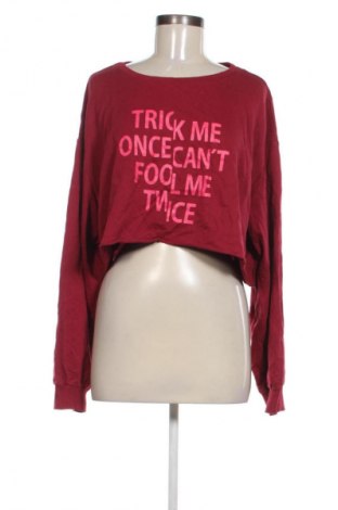 Bluzka damska H&M Divided, Rozmiar XL, Kolor Czerwony, Cena 43,68 zł