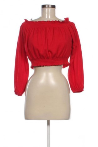 Дамска блуза H&M Divided, Размер M, Цвят Червен, Цена 12,99 лв.