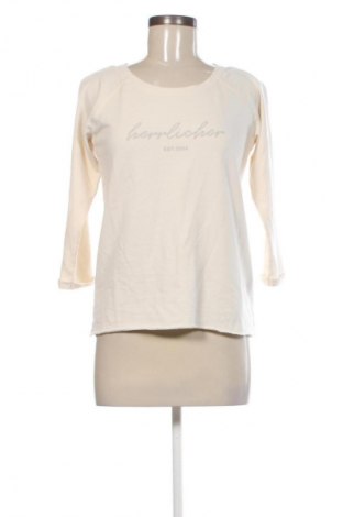 Дамска блуза Herrlicher, Размер XS, Цвят Бежов, Цена 109,99 лв.