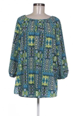 Дамска блуза Laura Torelli, Размер XL, Цвят Многоцветен, Цена 5,99 лв.