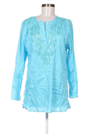 Дамска блуза Marks & Spencer, Размер XL, Цвят Син, Цена 26,97 лв.